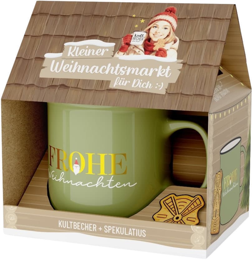 Geschenk für Dich Kleiner Weihnachtsmarkt Frohe Weihnachten