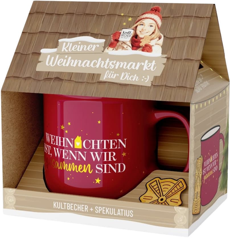 Geschenk für Dich Kleiner Weihnachtsmarkt Weihnachten ist, wenn wir zusammen sind