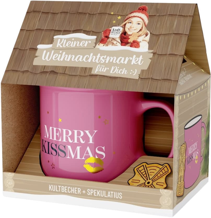 Geschenk für Dich Kleiner Weihnachtsmarkt Merry Kissmas