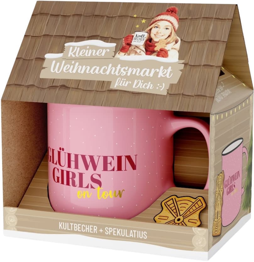Geschenk für Dich Kleiner Weihnachtsmarkt Glühwein Girls on Tour