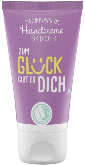 Geschenk für Dich Handcreme Zum Glück gibt es Dich