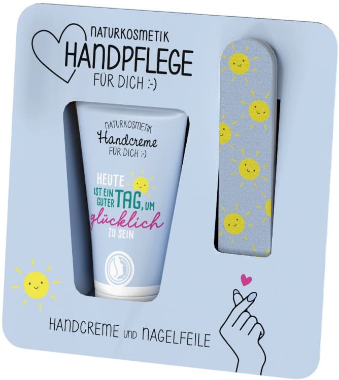 Geschenk für Dich Handpflege Heute ist ein guter Tag, um glücklich zu sein