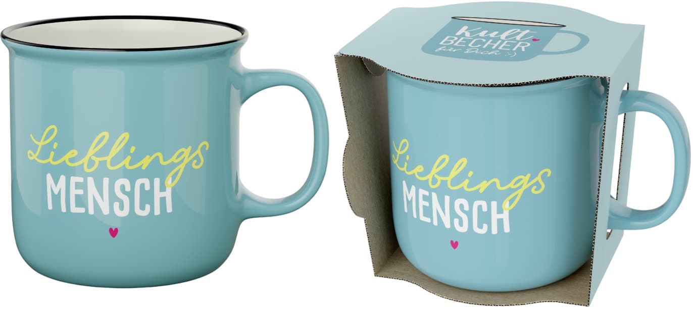 Geschenk für Dich Kultbecher Lieblingsmensch 250ml