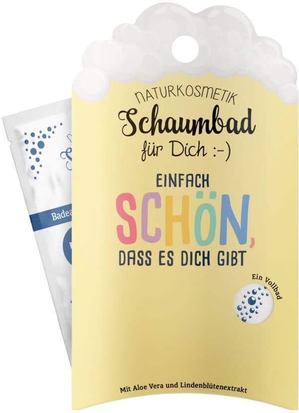 Geschenk für Dich Schaumbad Einfach schön, dass es Dich gibt