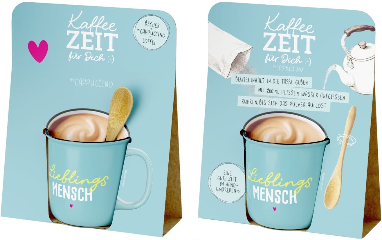 Geschenk für Dich Kaffeezeit Lieblingsmensch