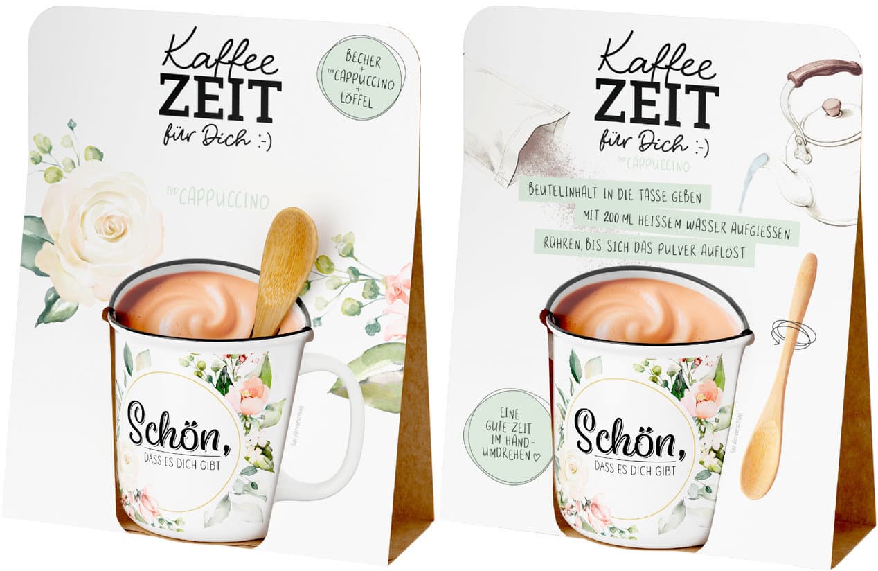 Geschenk für Dich Kaffeezeit Schön, dass es Dich gibt