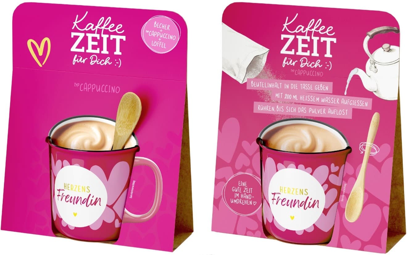 Geschenk für Dich Kaffeezeit Herzensfreundin