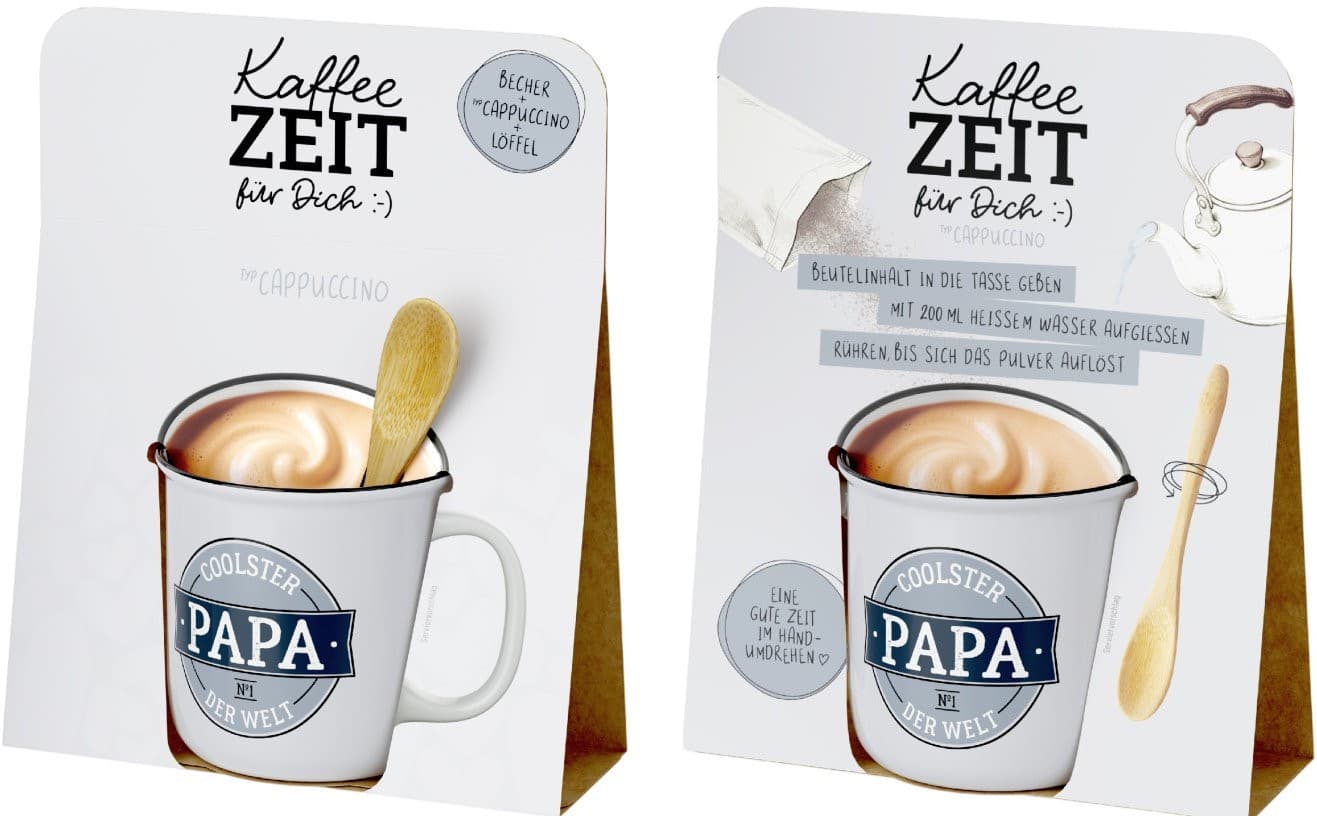 Geschenk für Dich Kaffeezeit Coolster Papa der Welt