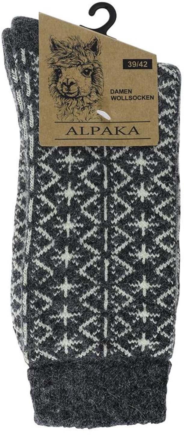 Damen Wollsocken Alpaka