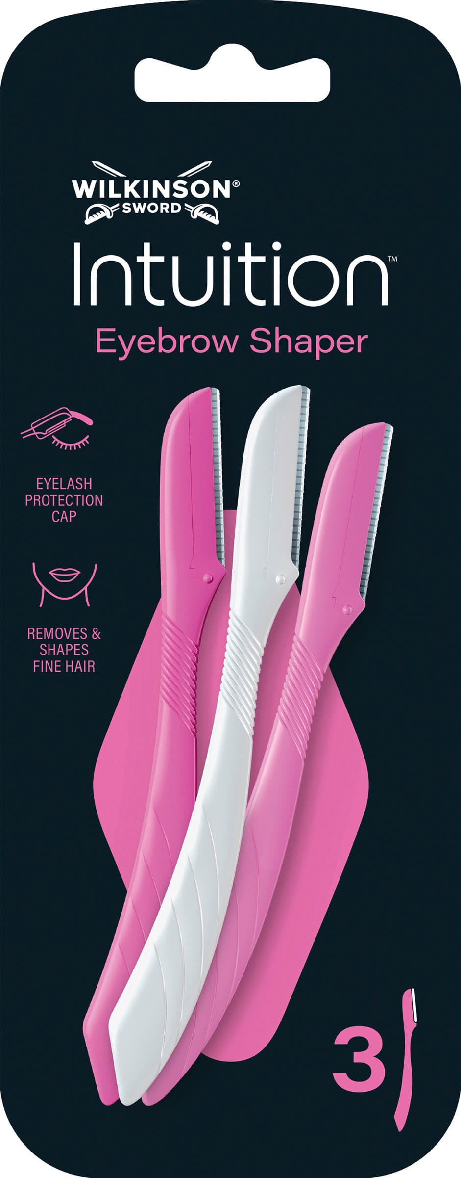 WILKINSON SWORD Intuition Perfect Finish Augenbrauen Rasierer