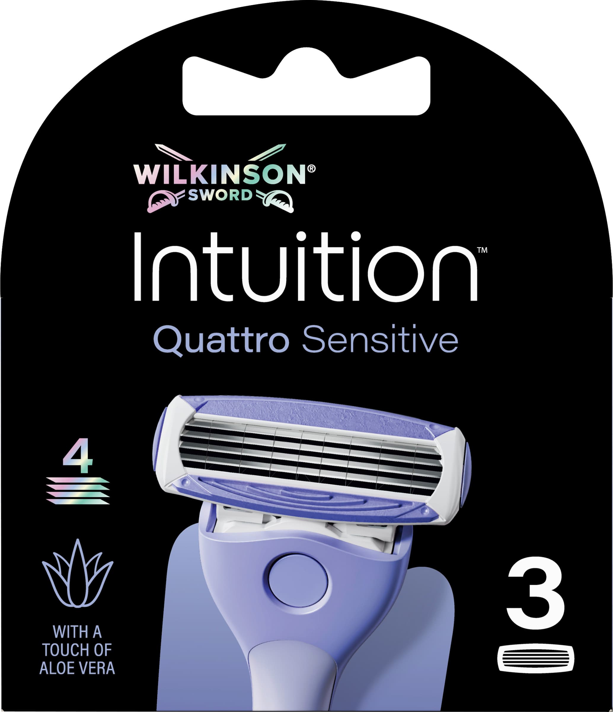 WILKINSON SWORD Quattro for Women Sensitive Klingen