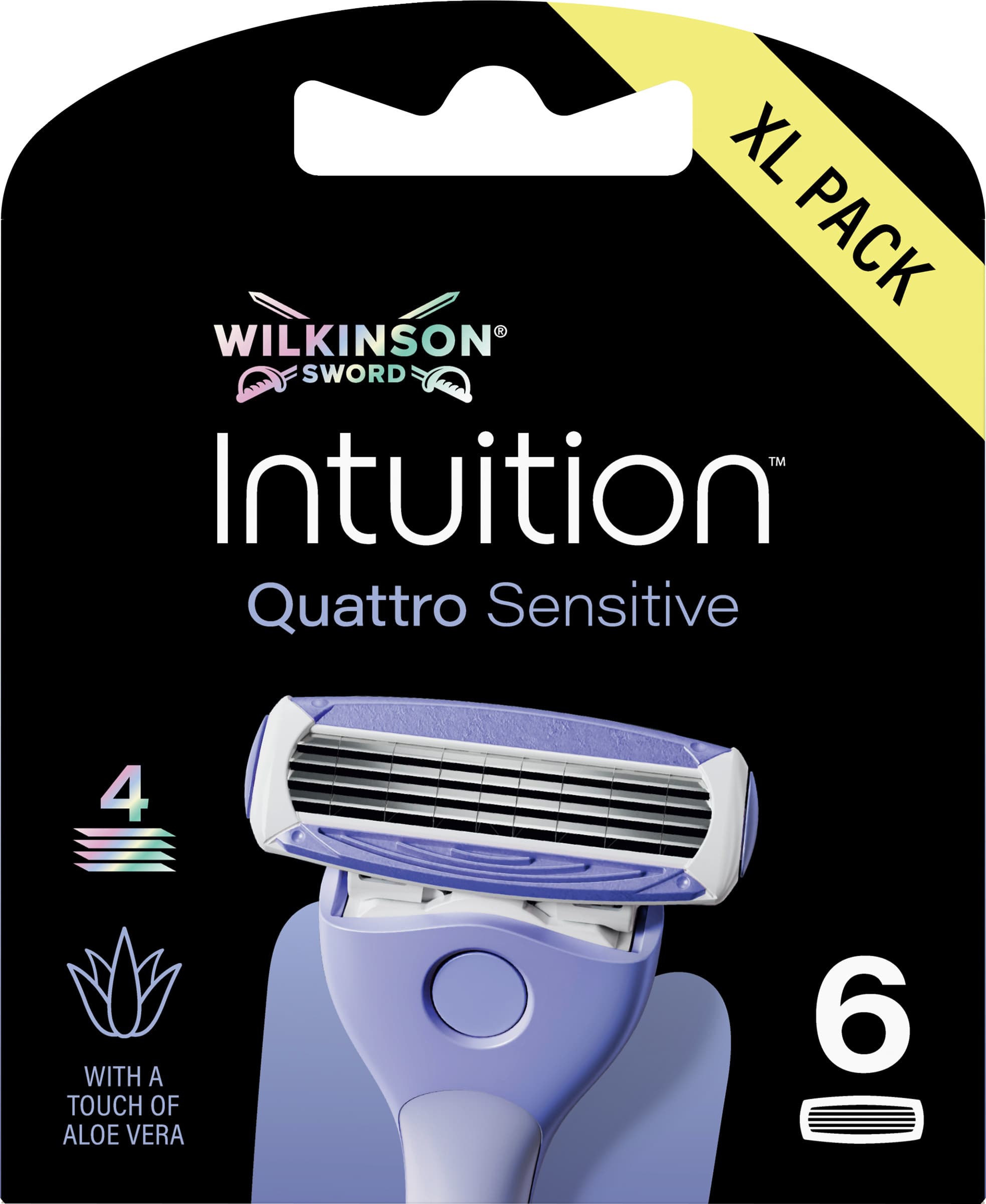 Wilkinson Intuition Quattro Sensitive Rasierklingen