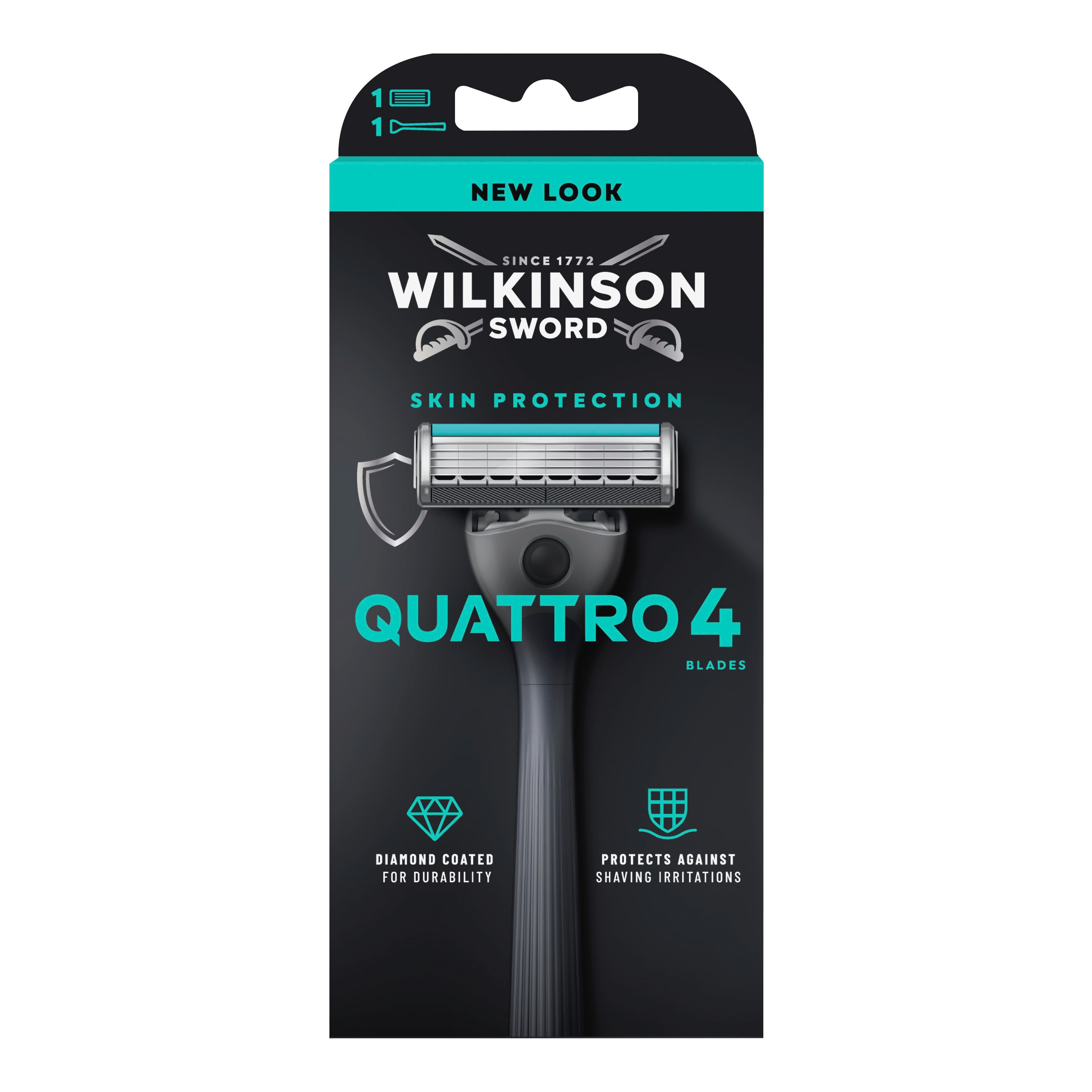 Wilkinson Rasierapparat Quattro 4 Skin Protection