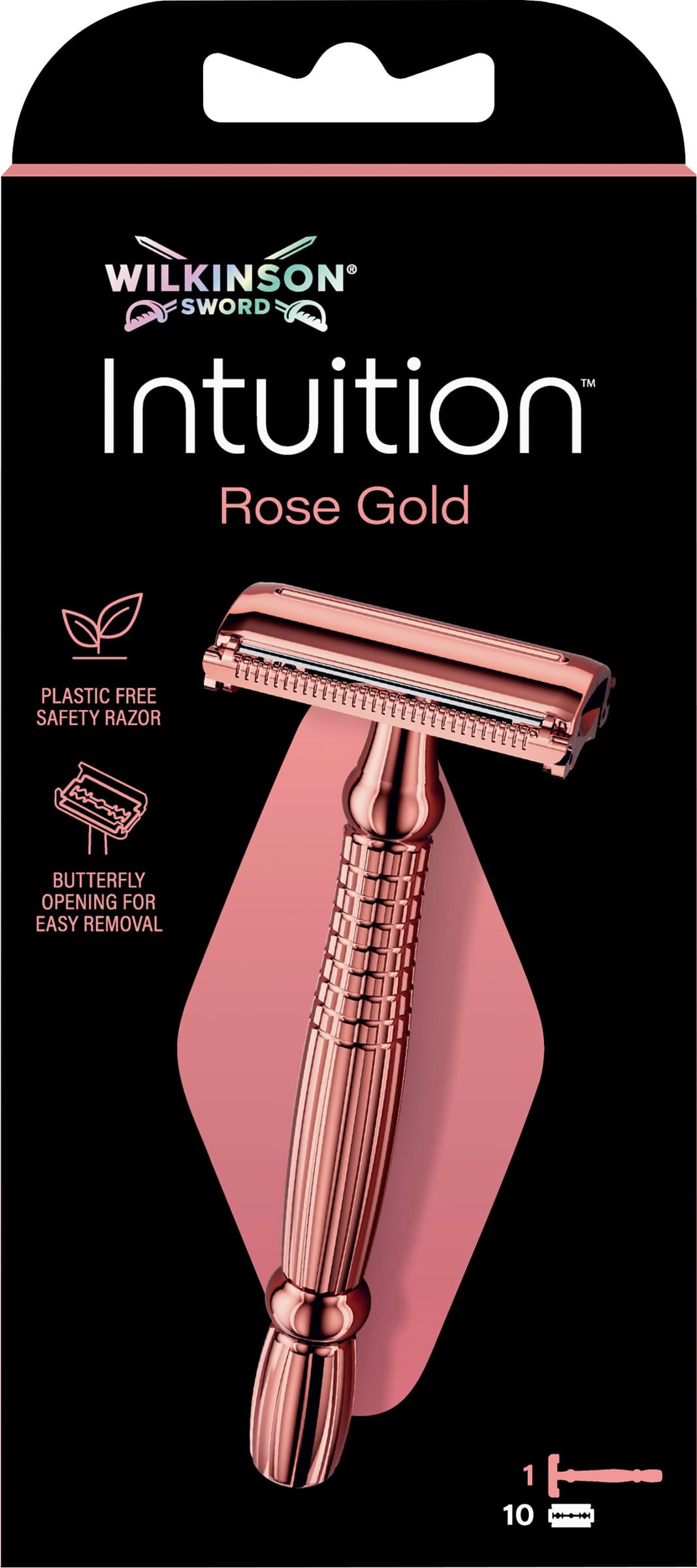 WILKINSON SWORD Intuition Rose Gold Rasierhobel