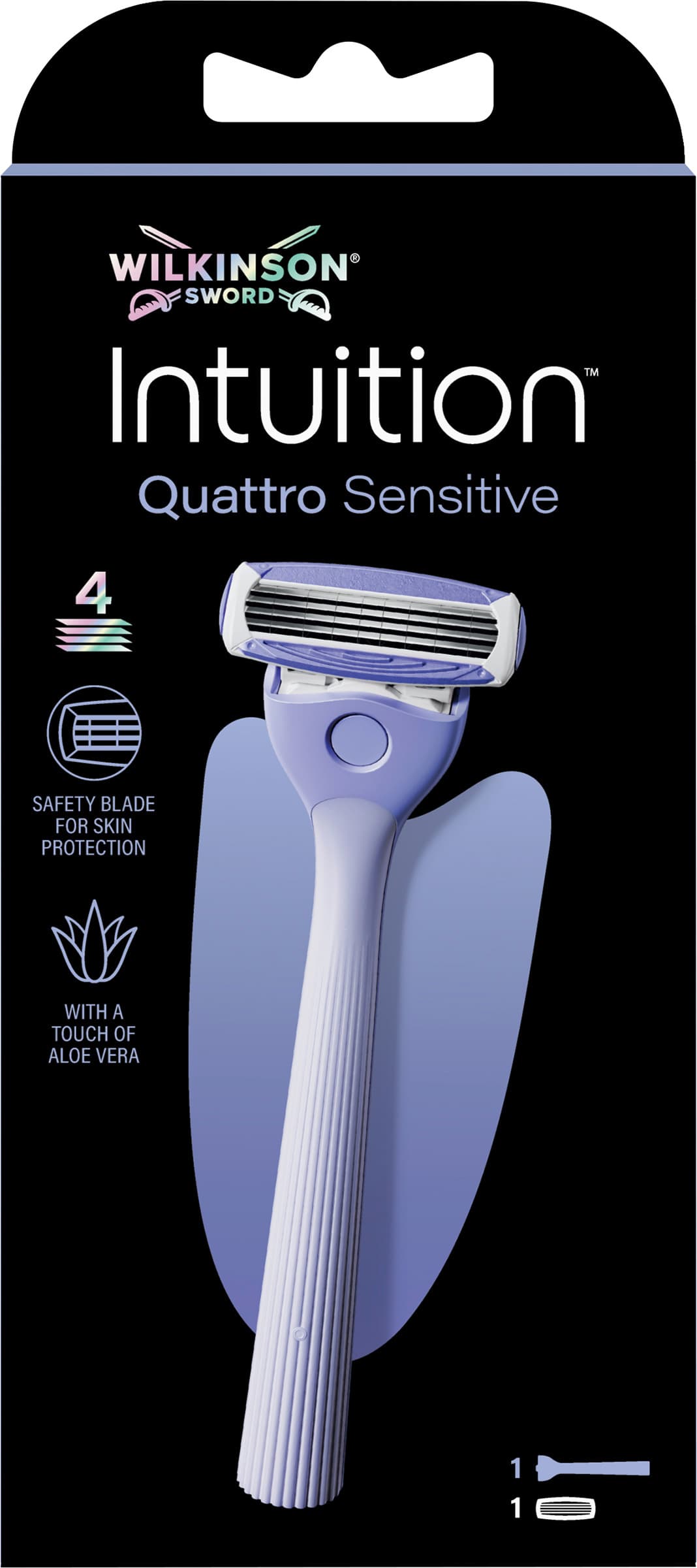 Wilkinson Intuition Quattro Sensitive Rasierer