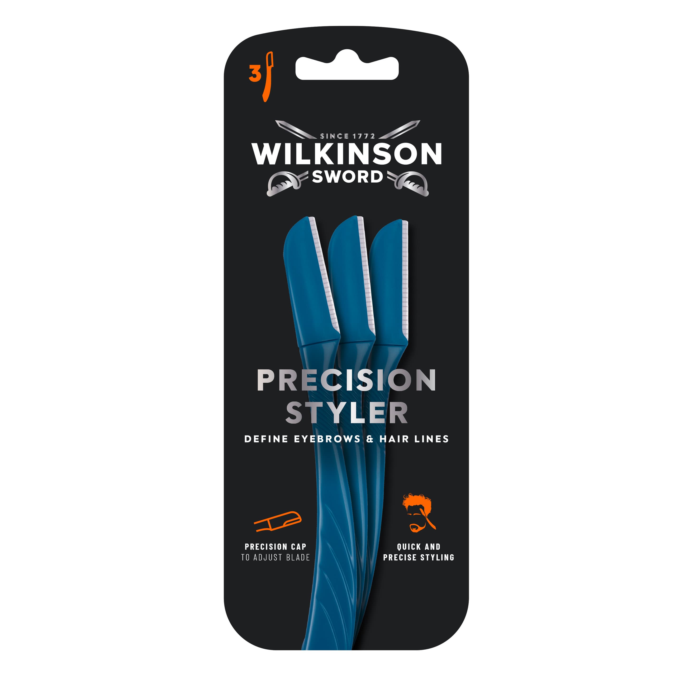WILKINSON SWORD Essential Precision Styler Augenbrauentrimmer für Herren