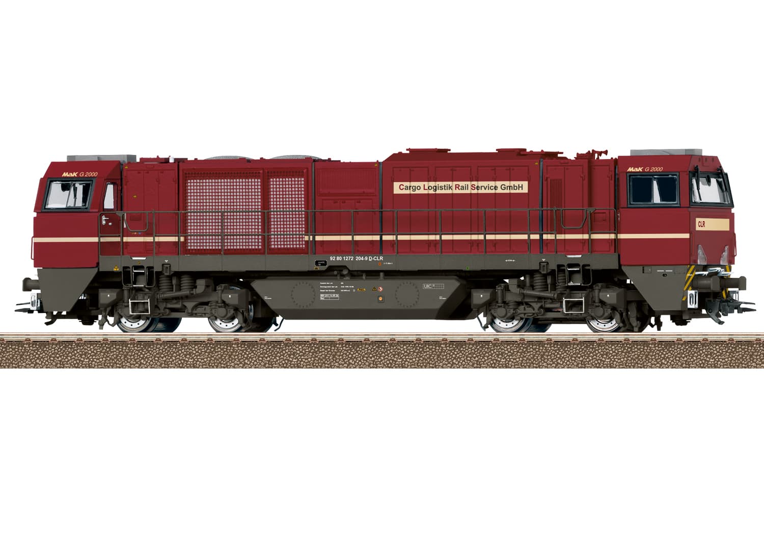 Trix 22824 H0 Diesellokomotive Baureihe 272 G2000 CLR Epoche VI mit Digital-Decoder und Sound