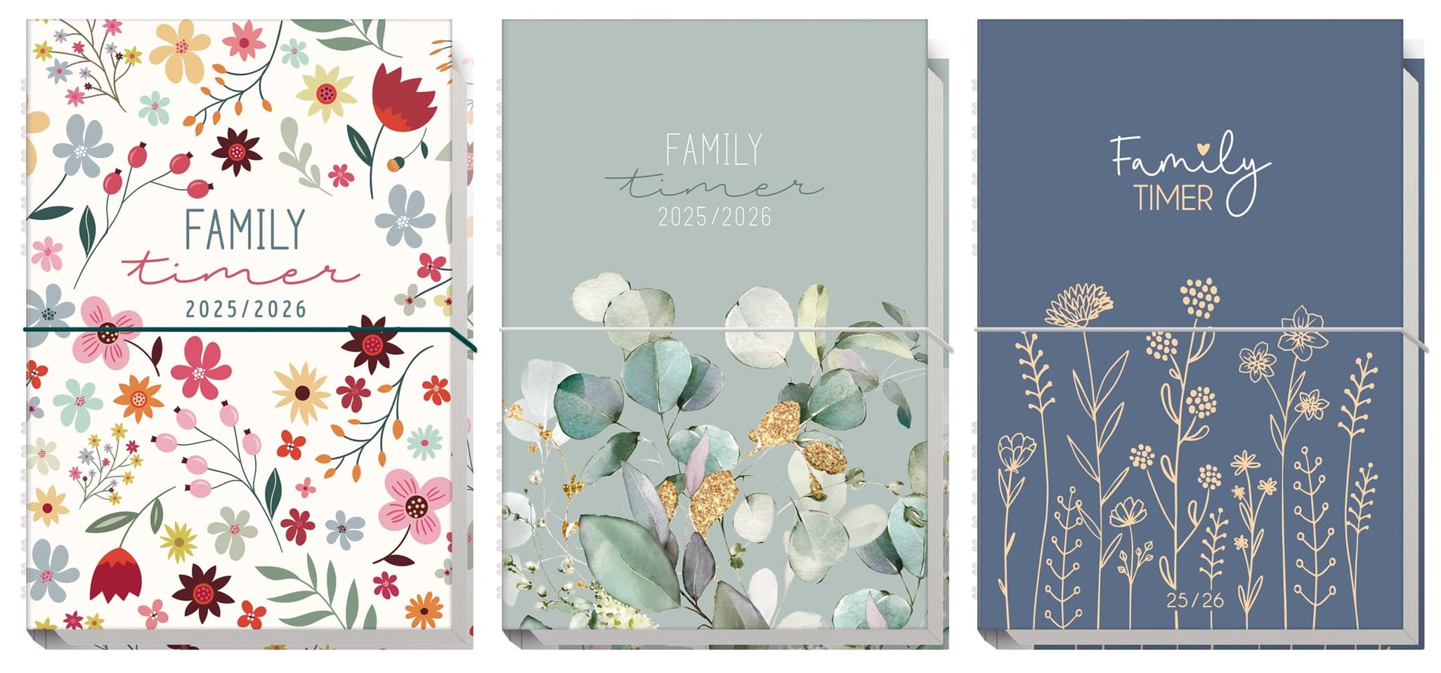 Häfft Chaeff Timer 2026 A5 Family 18 Monate