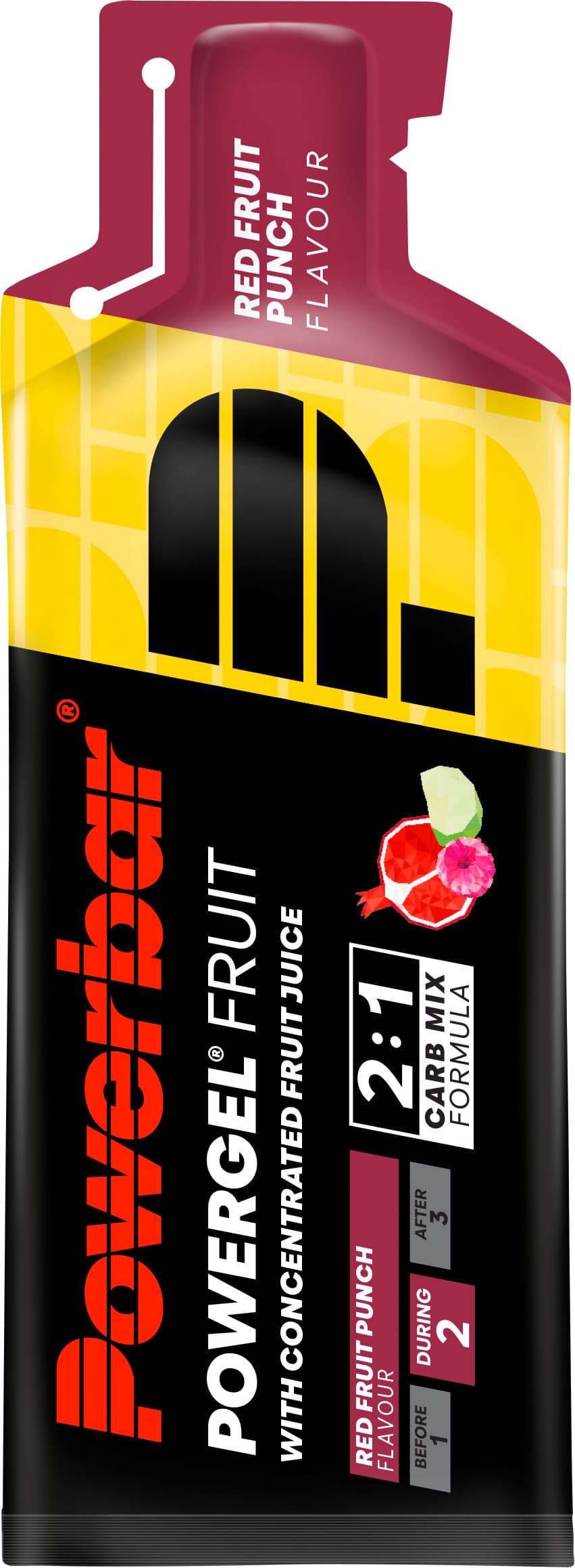 POWERBAR® Powergel Fruit Himbeer-Granatapfel-Geschmack