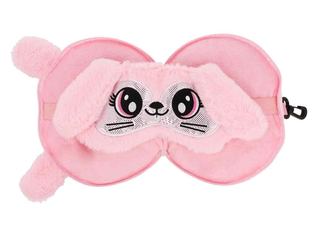2-in-1 Kissen Hase rosa