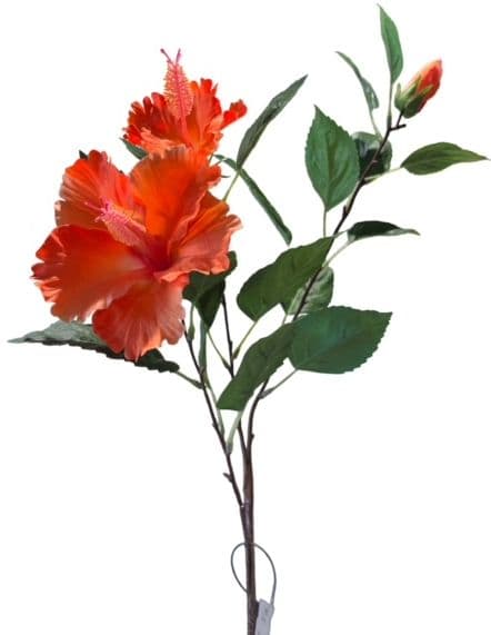 Kunstblume Hibiskus