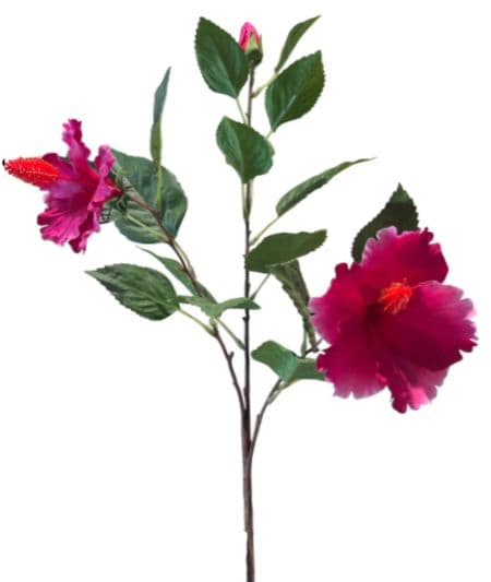 Kunstblume Hibiskus