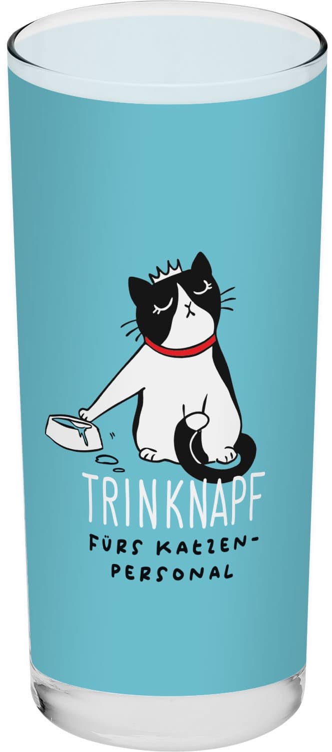 sheepworld Trinkglas Catboss