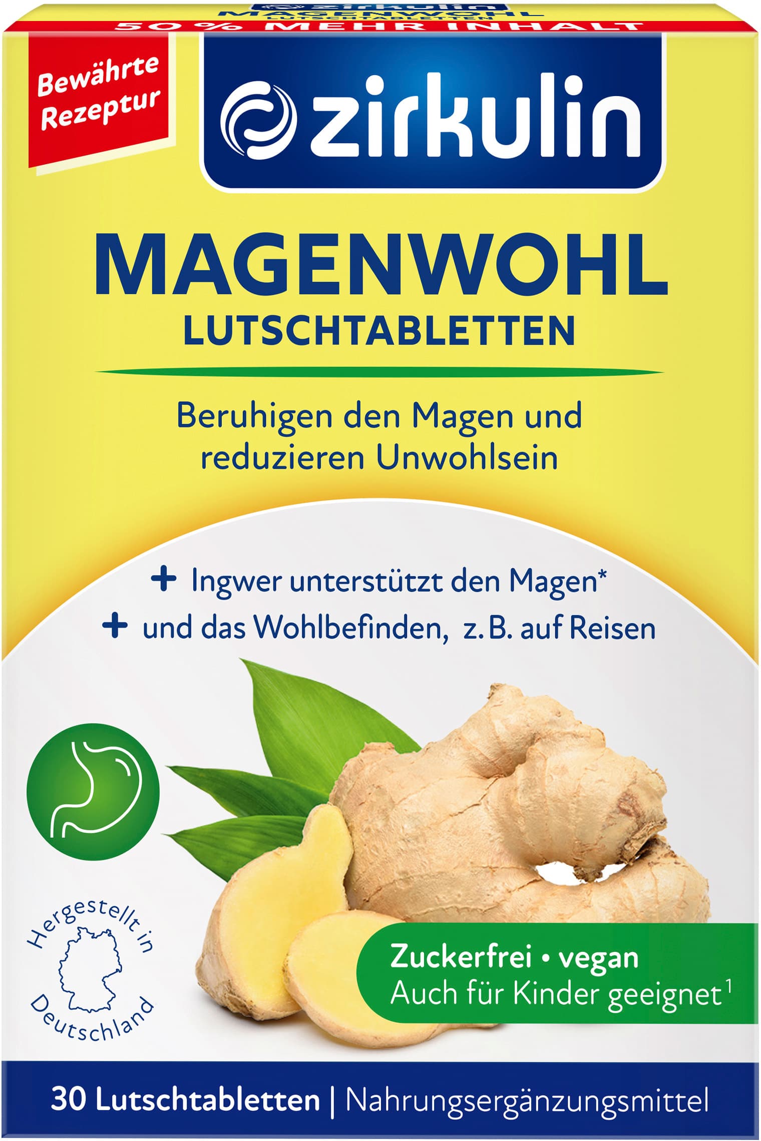 Zirkulin Magenwohl Lutschtabletten