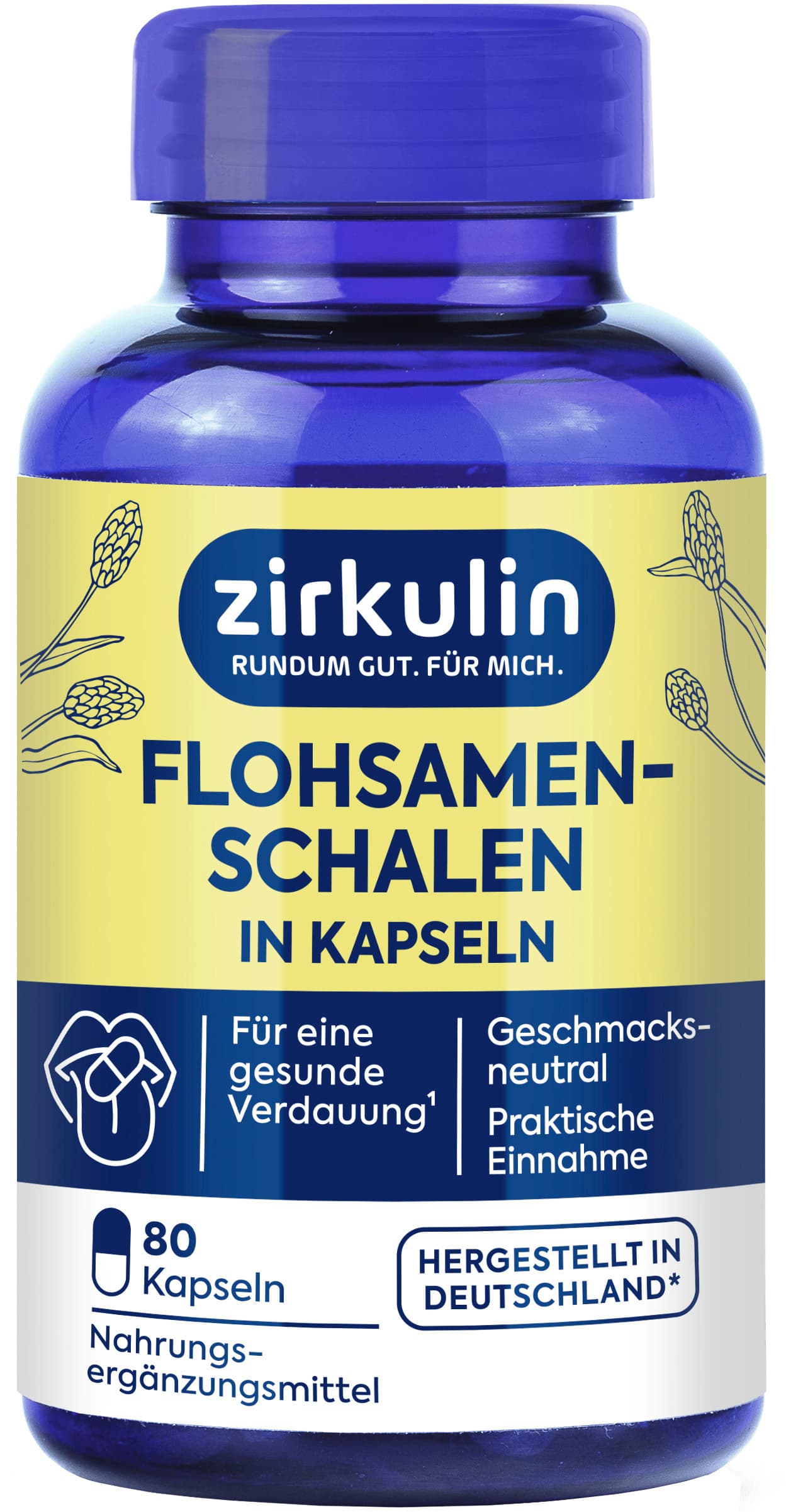 Zirkulin Flohsamen Kapseln