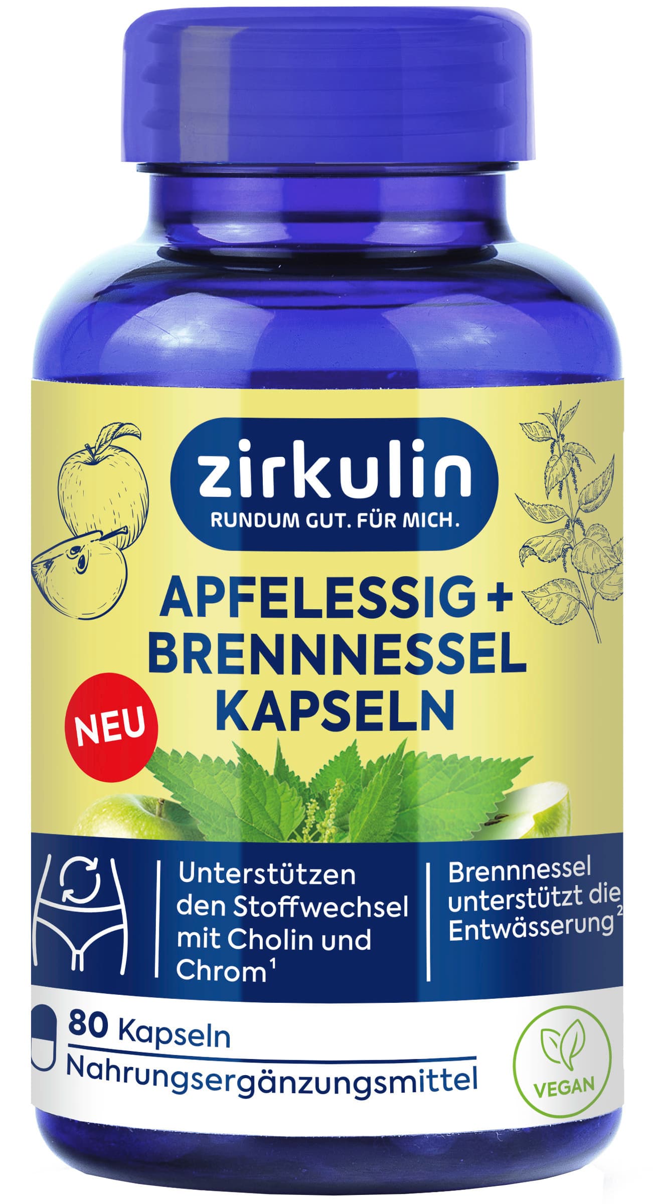 Zirkulin Apfelessig+Brennessel