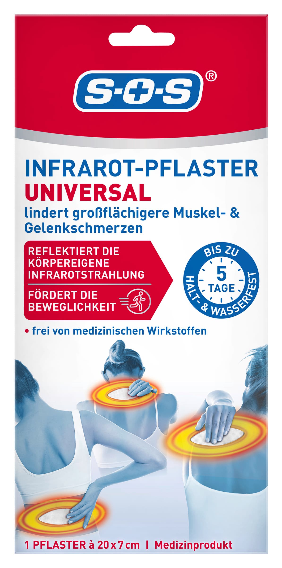 SOS Infrarot-Pflaster Universal