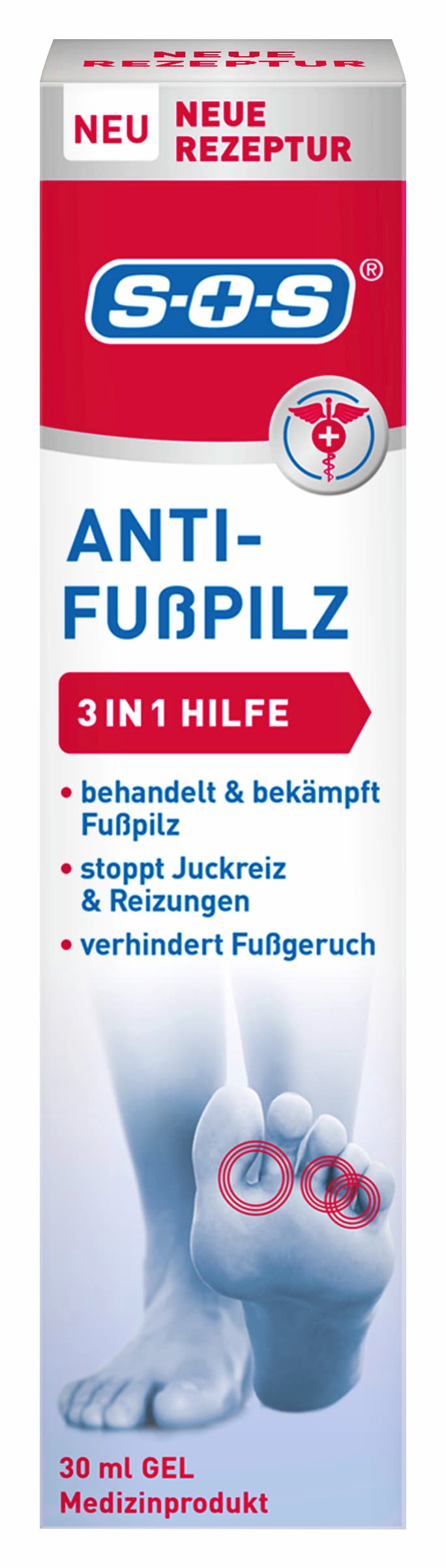 SOS Anti-Fußpilz Gel