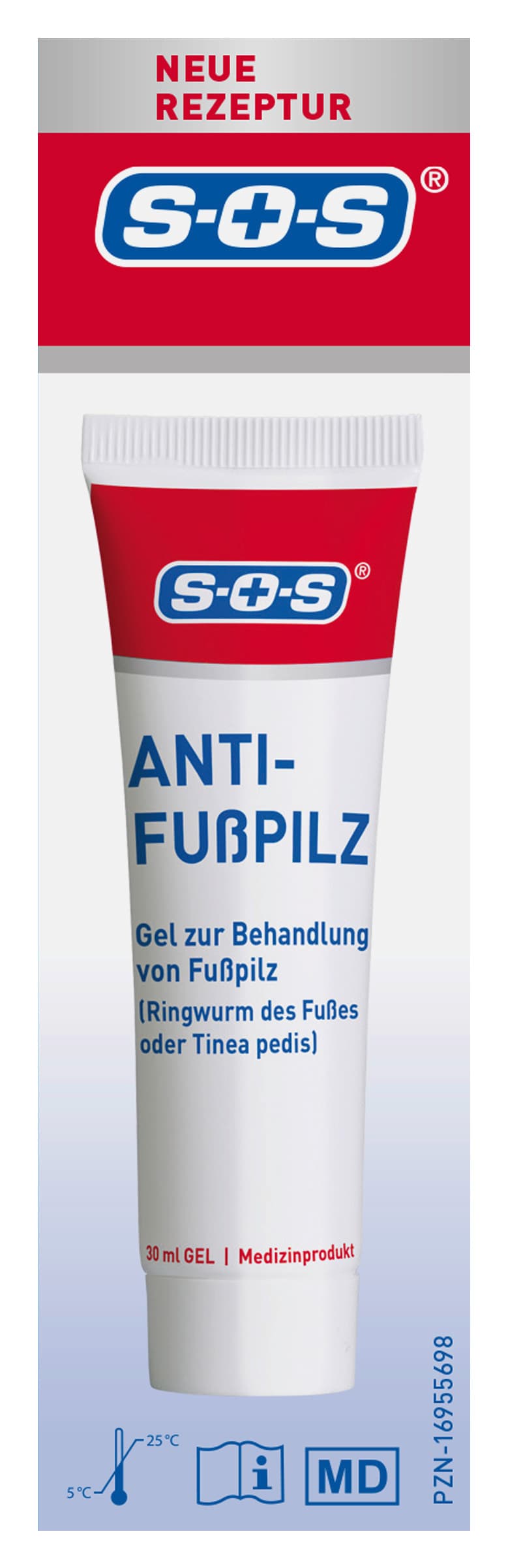 SOS Anti-Fußpilz Gel