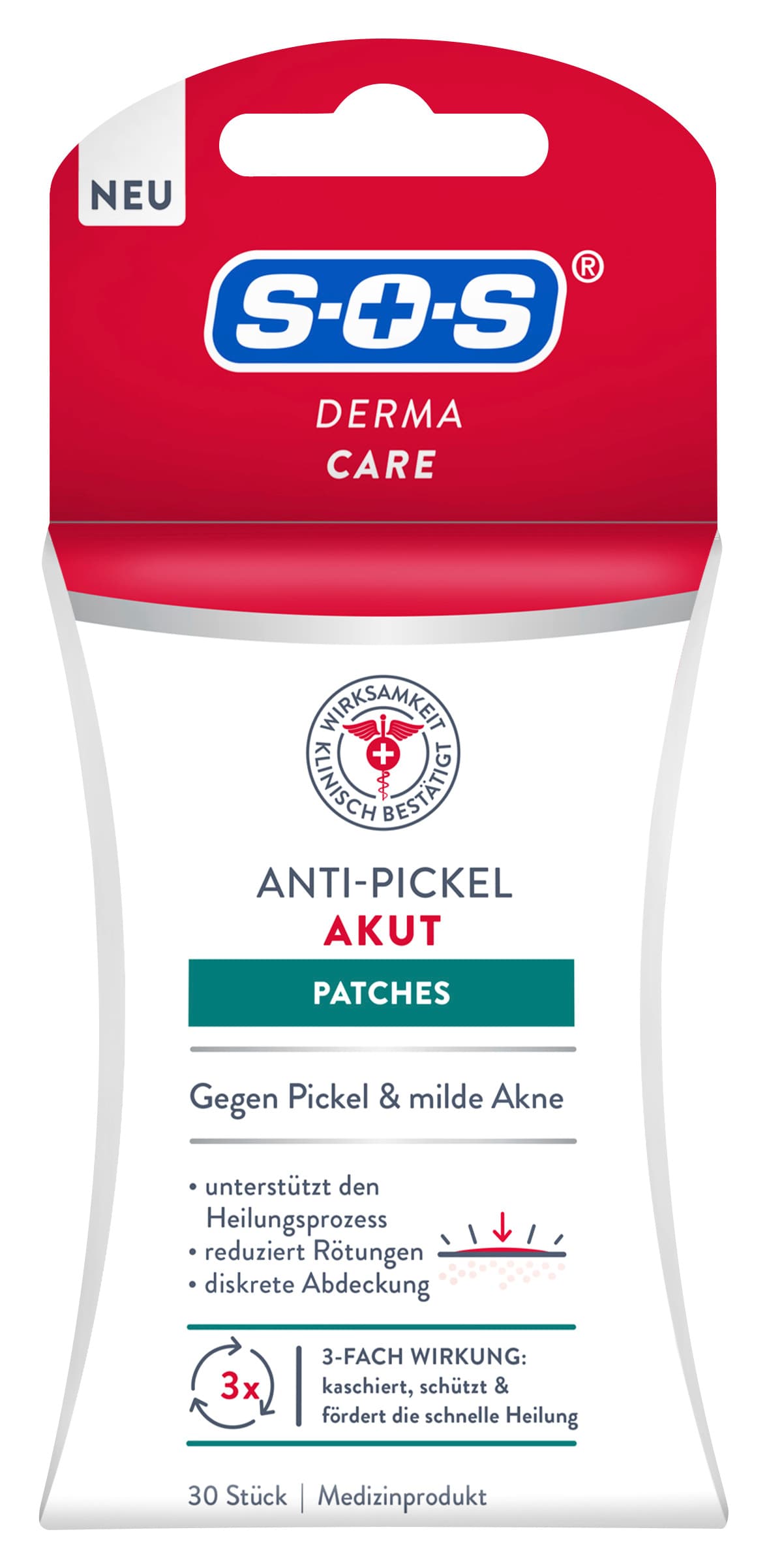 SOS DermaCare Anti-Pickel Patches Akut