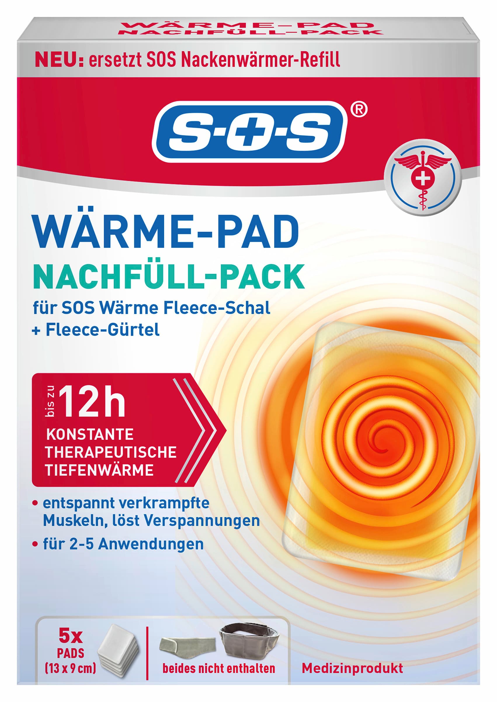 SOS Wärme-Pad Nachfüll-Pack
