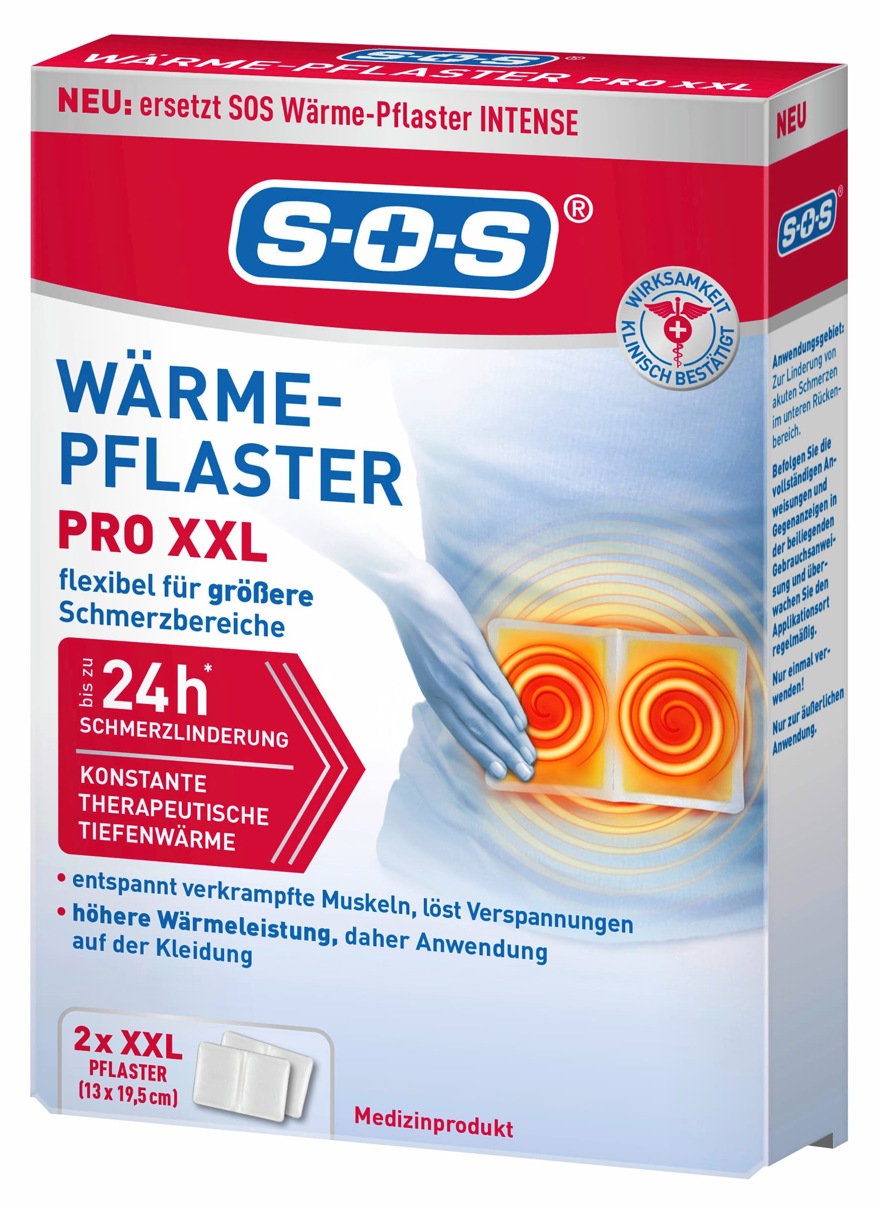 SOS Wärme-Pflaster PRO XXL