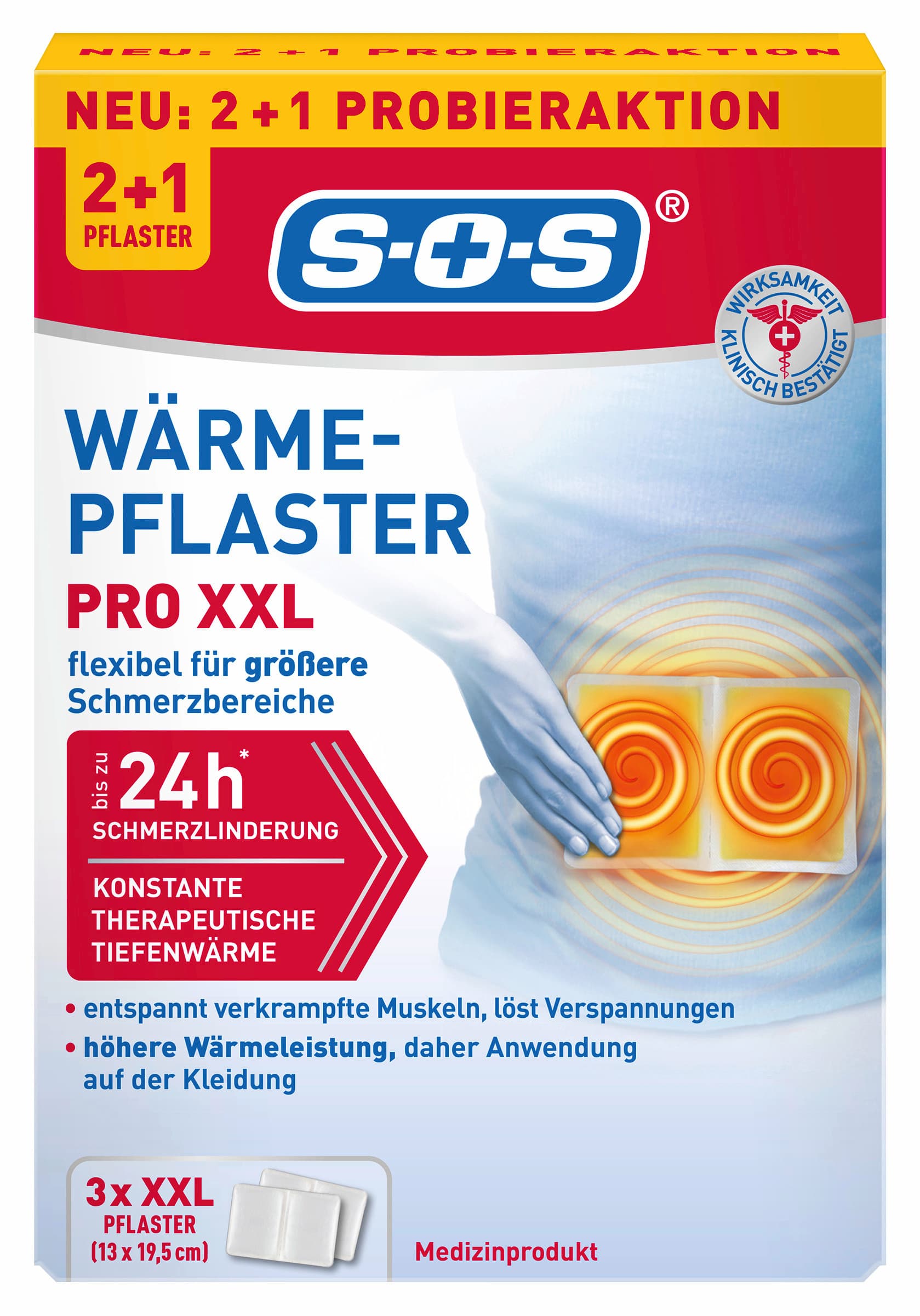 SOS Wärme-Pflaster PRO XXL