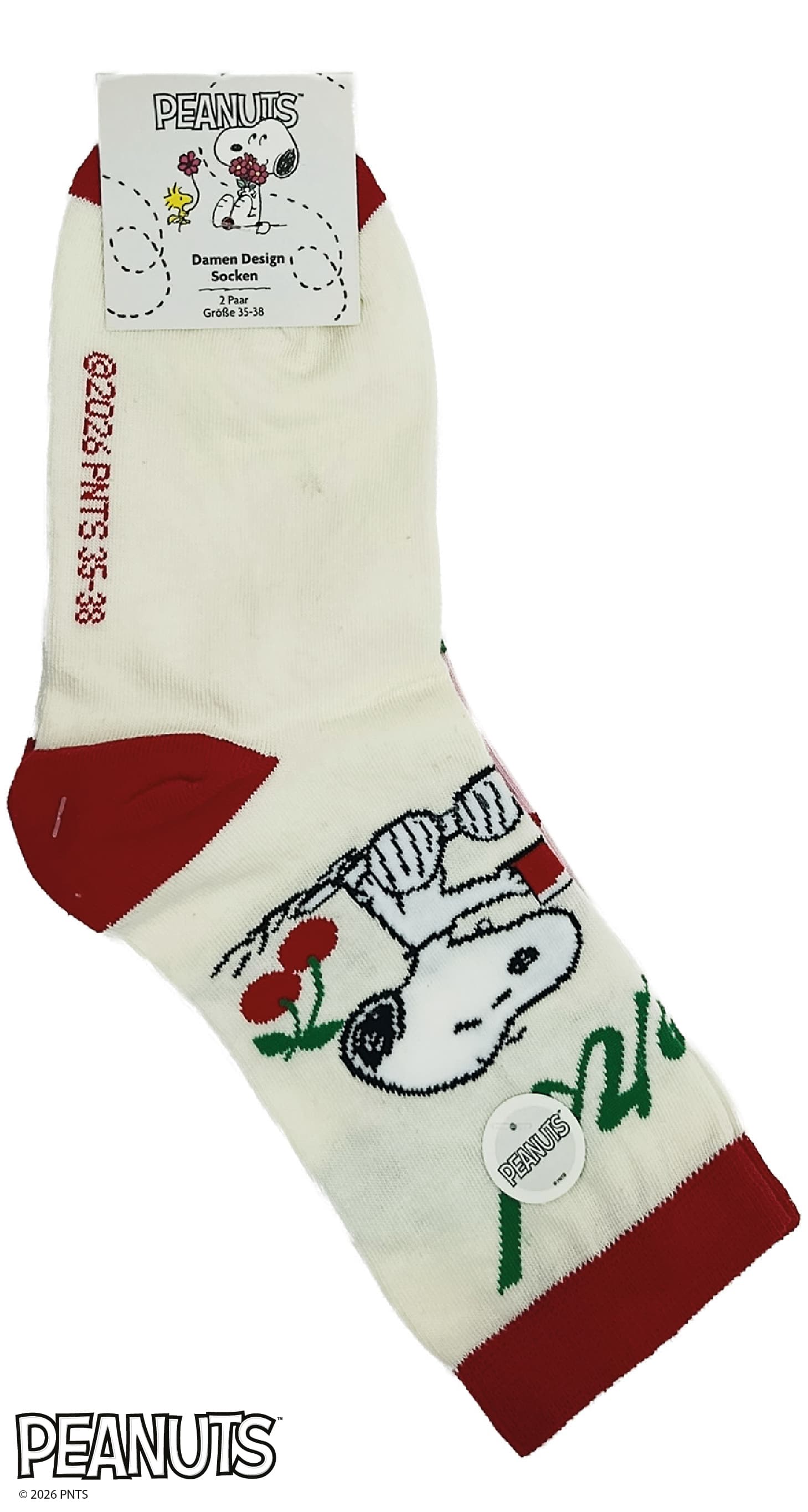 Peanuts Damen Socken 2er Pack