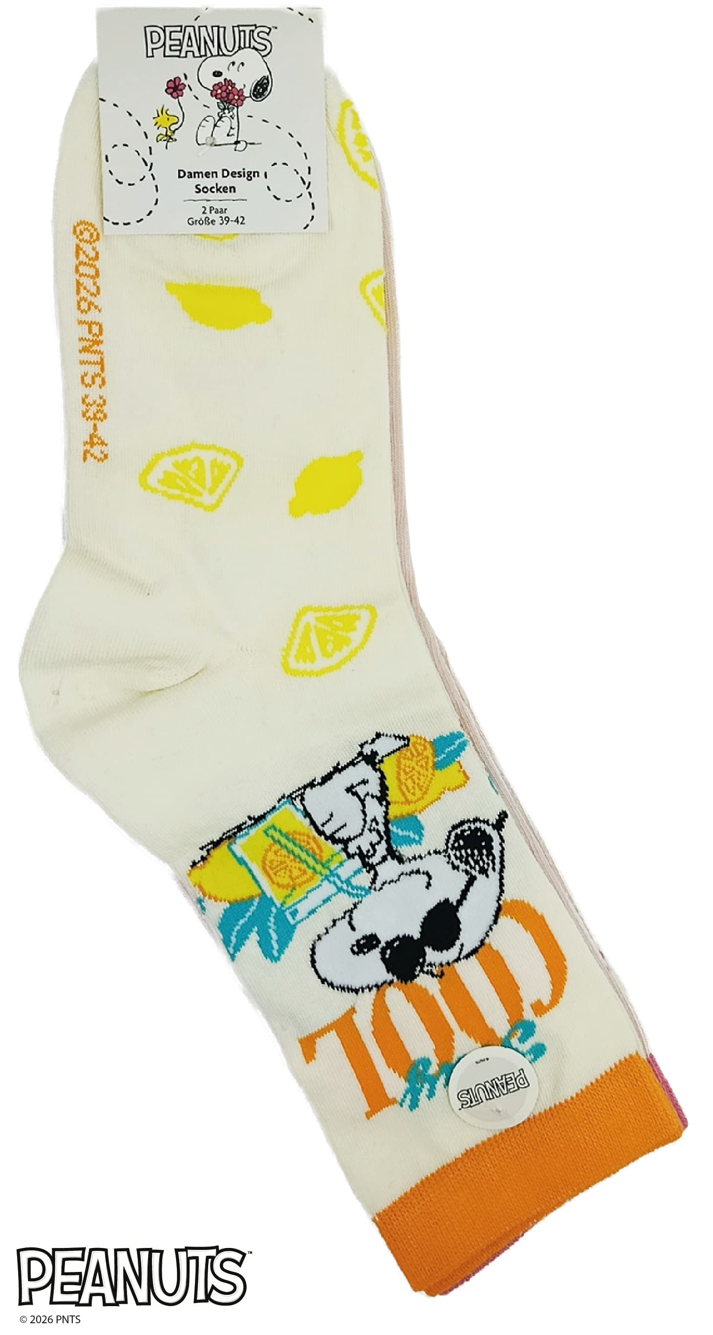 Peanuts Damen Socken 2er Pack