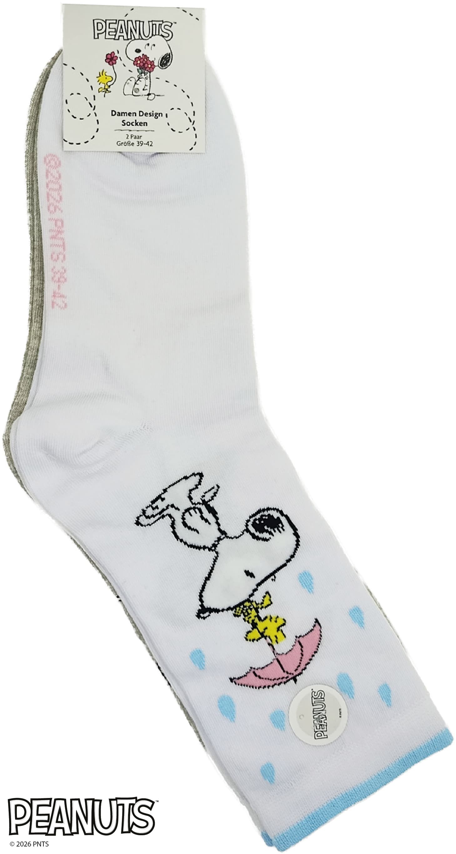Peanuts Damen Socken 2er Pack