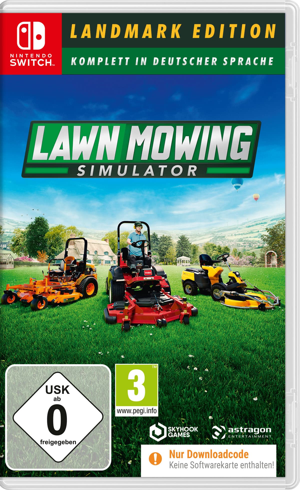 Lawn Mowing Simulator (Landmark Edition) (CIAB) - Nintendo Switch