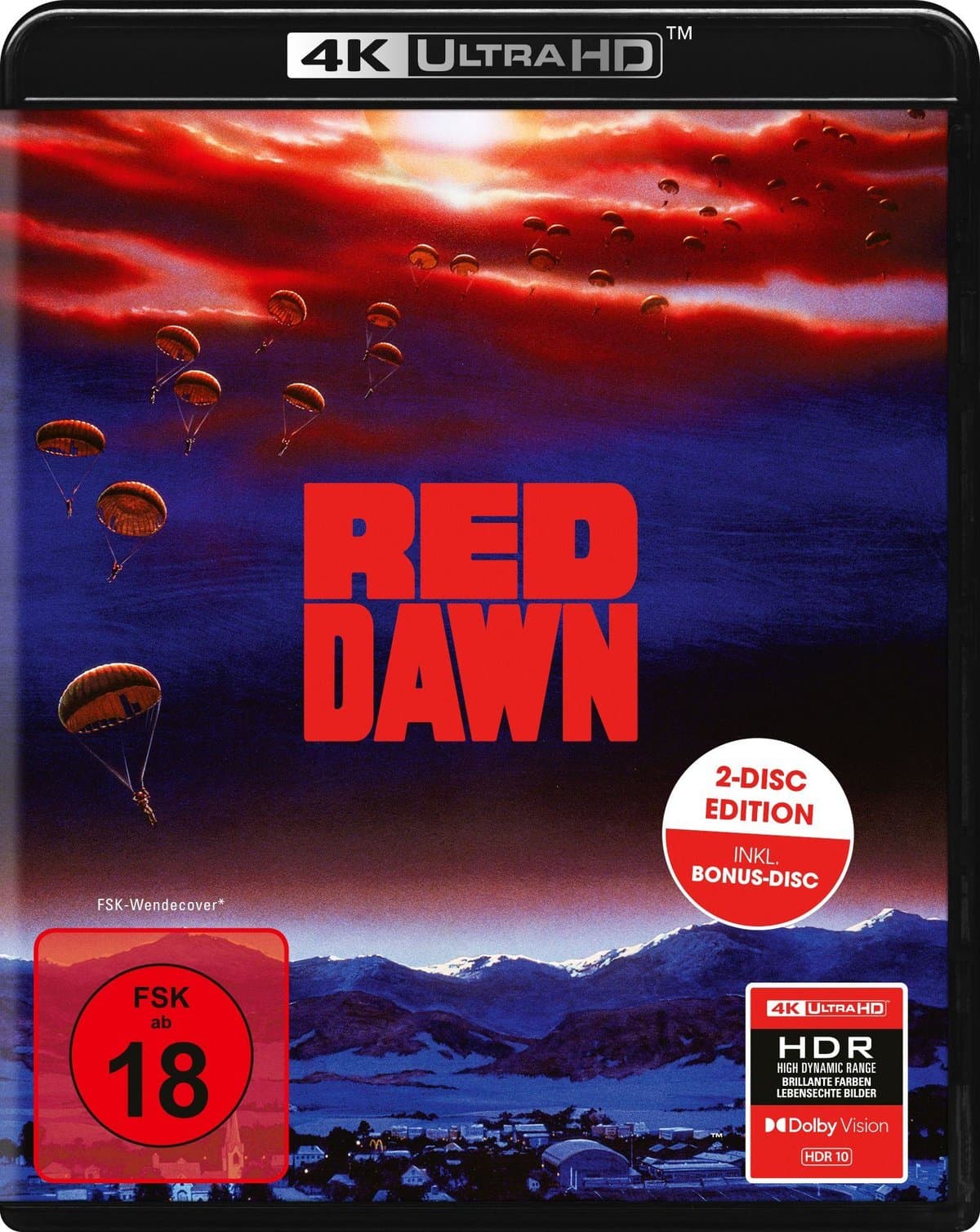 Red Dawn (Die rote Flut) - 2-Disc Edition (UHD-Blu-ray)