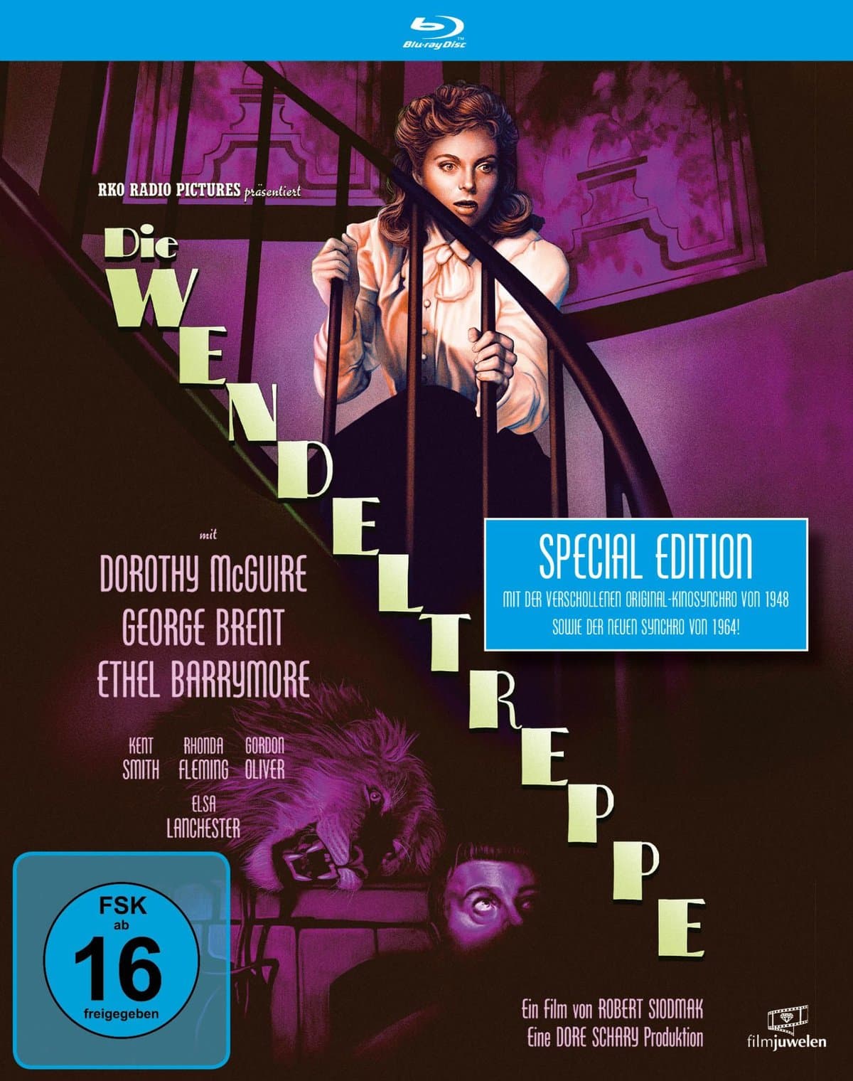 Die Wendeltreppe - Special Edition mit bislang verschollener Originalsynchro 1948 und Neusynchro