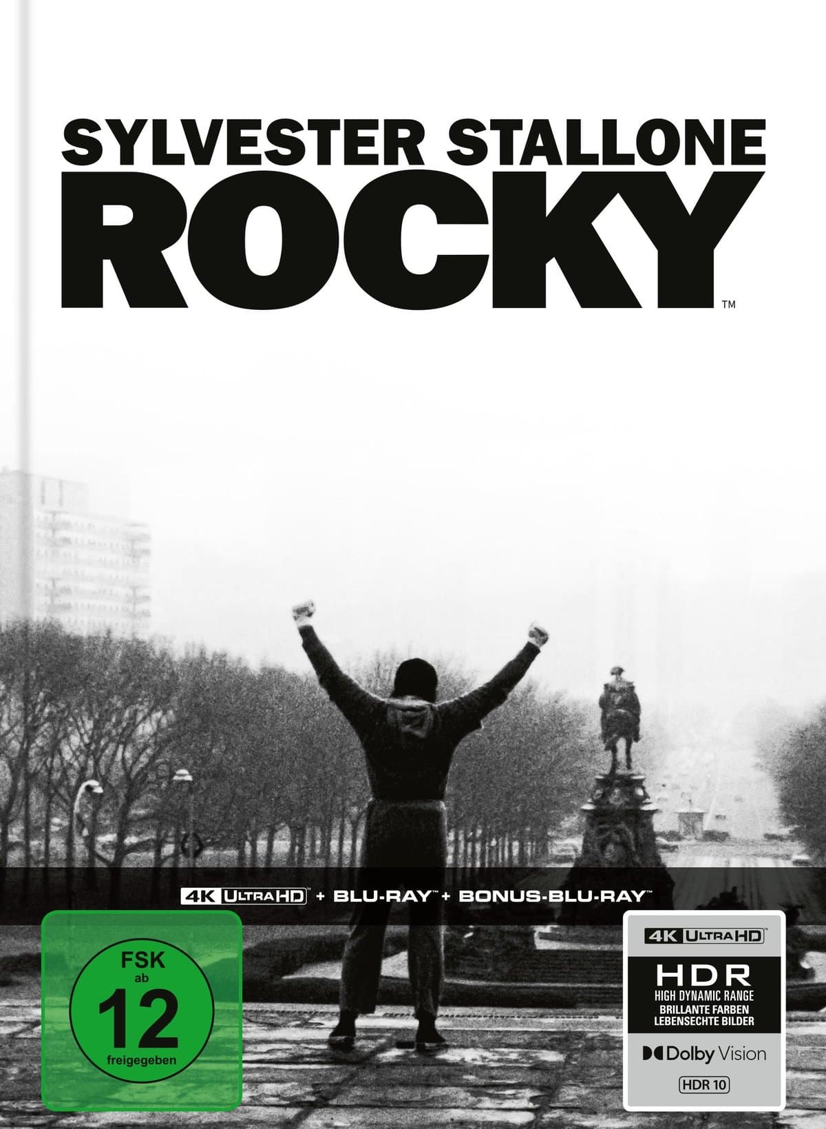 Rocky - Limitiertes 3-Disc-Mediabook – Cover A (4K Ultra HD + Blu-ray + Bonus-Blu-ray)