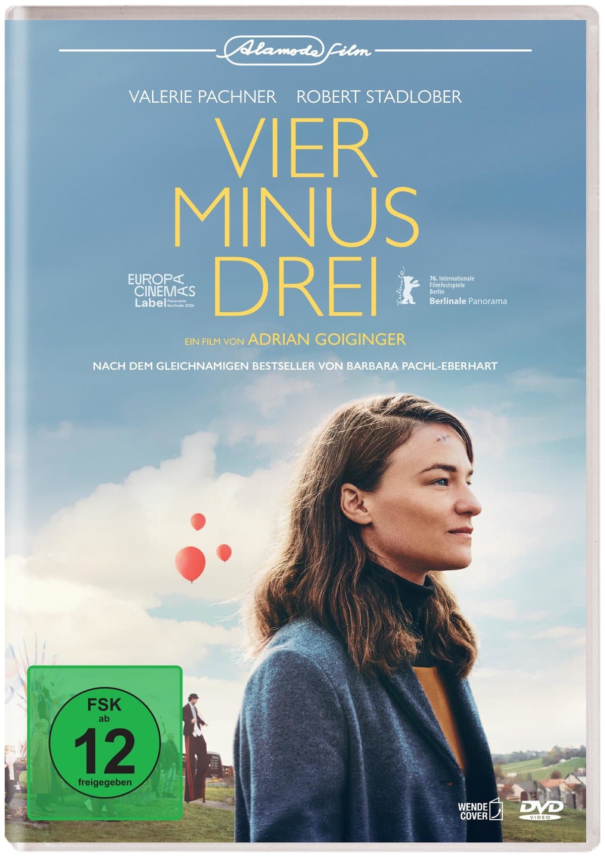 Vier minus drei
