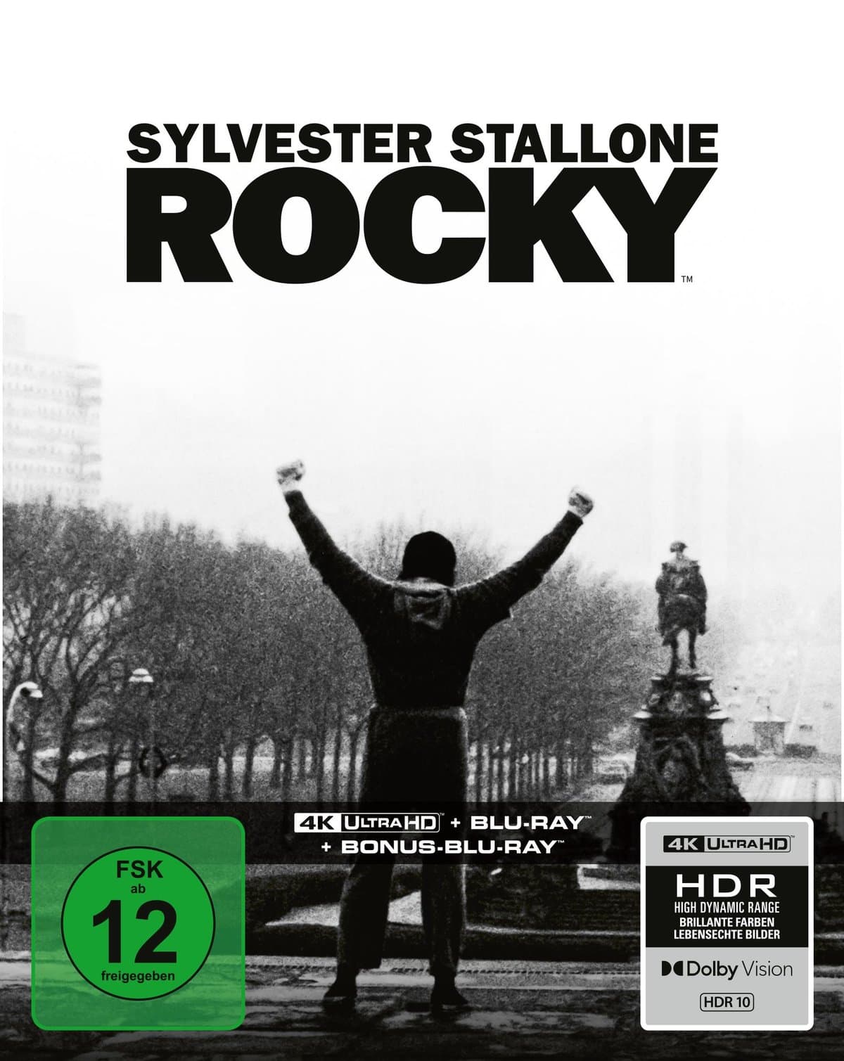 Rocky - Limitiertes 3-Disc-SteelBook (4K Ultra HD + Blu-ray + Bonus-Blu-ray)