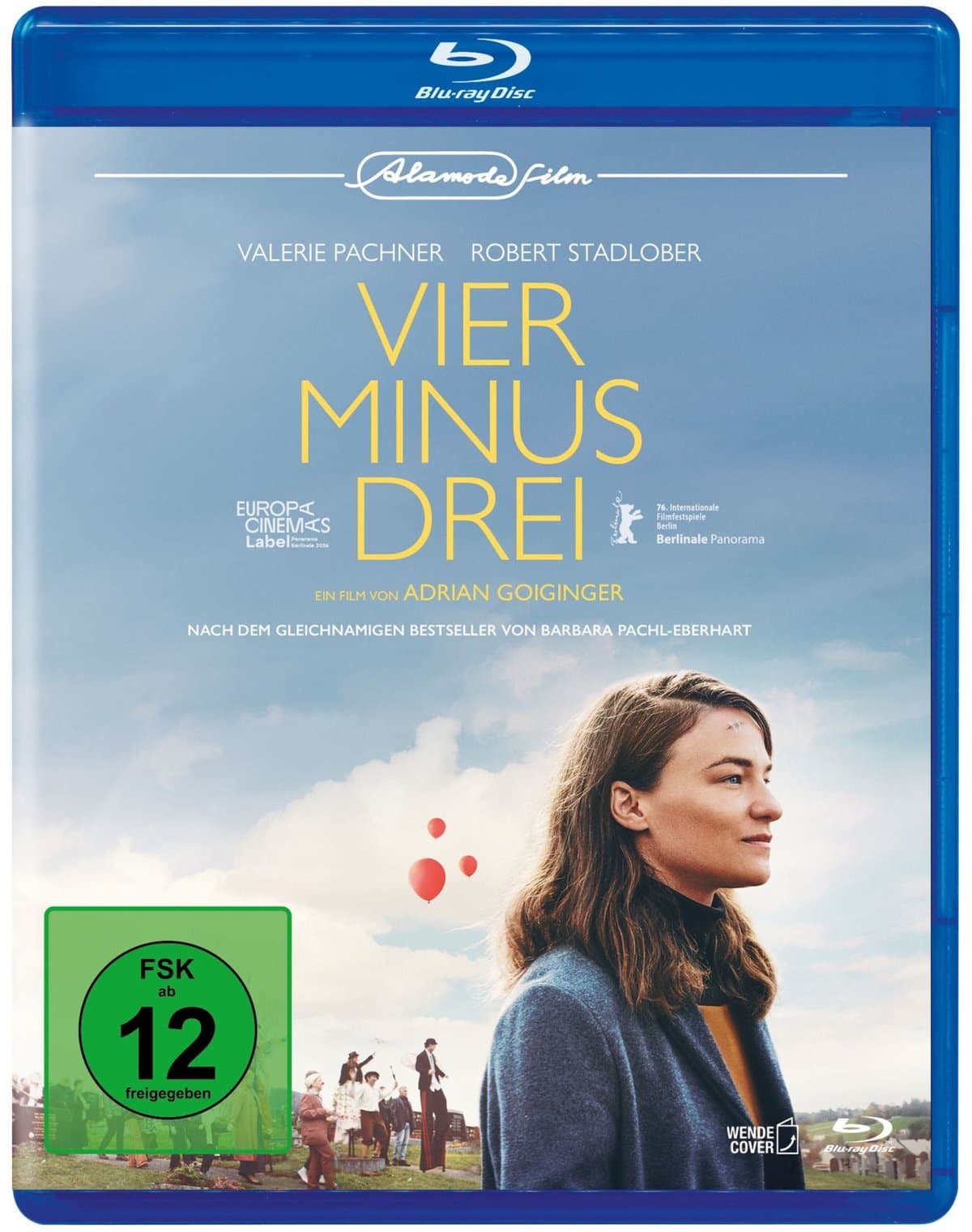 Vier minus drei