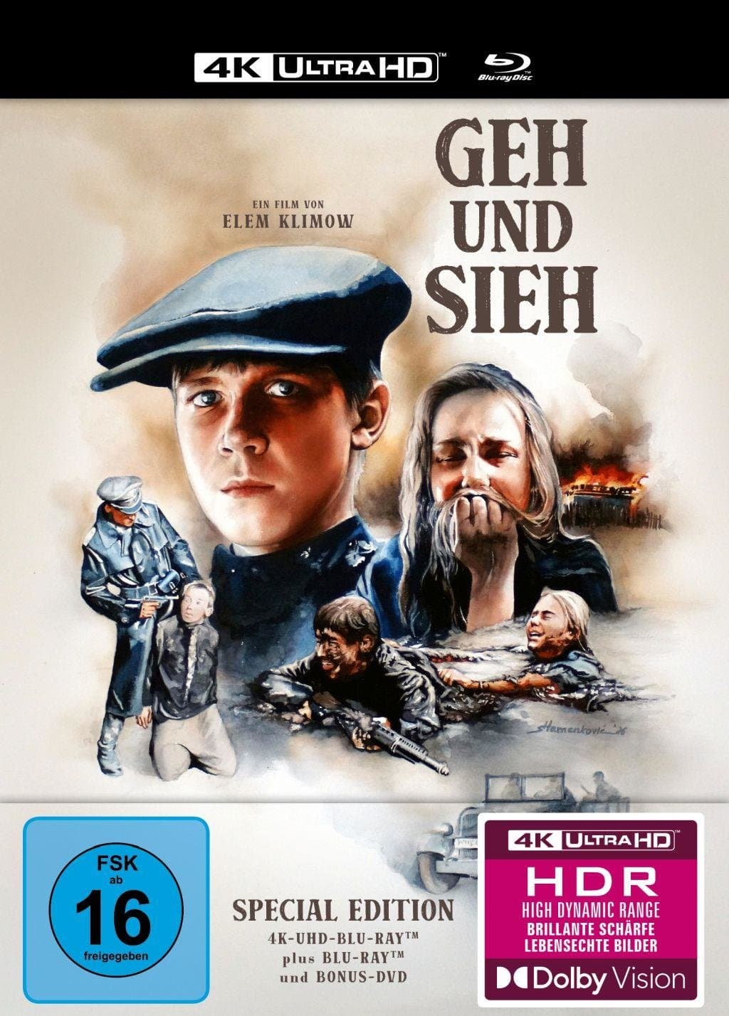 Geh und sieh - 3-Disc Limited Collector's Edition Mediabook (4K UHD-Blu-ray + Blu-ray + Bonus-DVD)