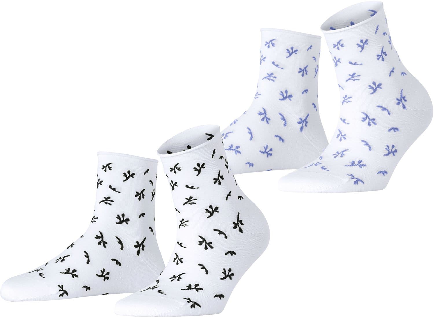 Esprit Damen Kurzsocken Twig 2er Pack