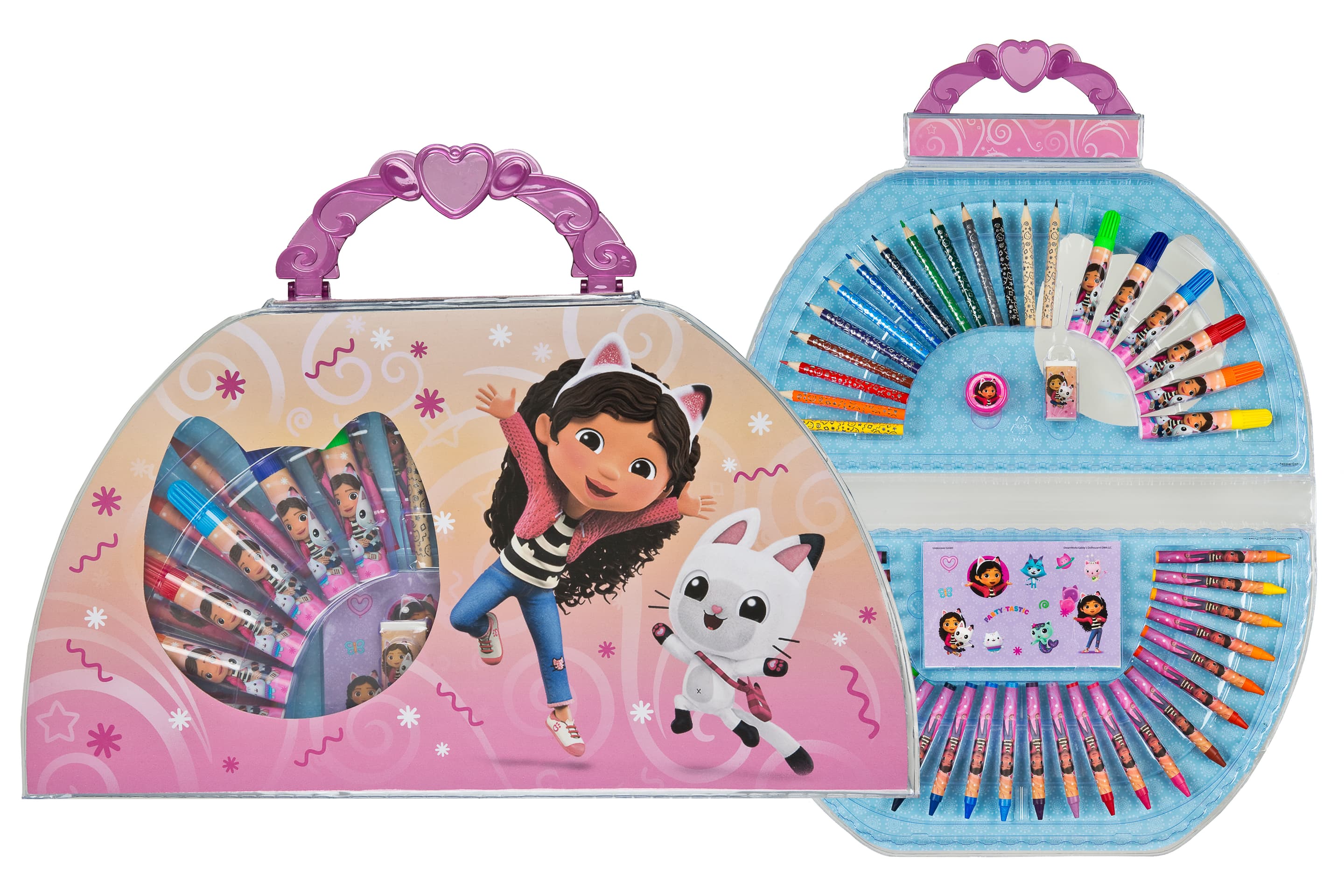 Undercover - Gabby's Dollhouse Malkoffer, 51-teilig